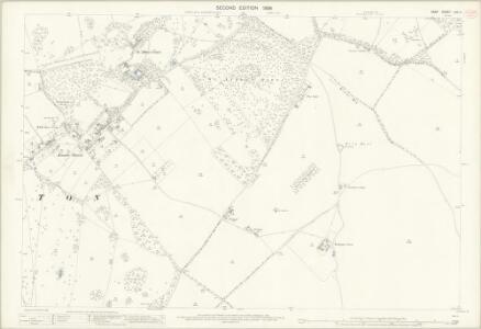 Kent LVII.4 (includes: Nonington) - 25 Inch Map