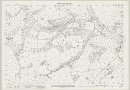 Cornwall LXXI.3 (includes: Mylor; Penryn; St Gluvias) - 25 Inch Map