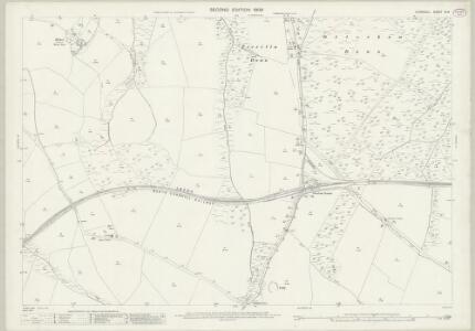 Cornwall XI.9 (includes: Davidstow; Lesnewth; Otterham; St Juliot) - 25 Inch Map