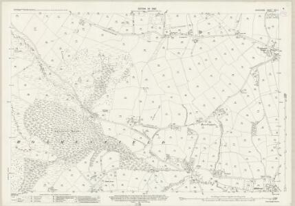 Derbyshire XVII.7 (includes: Holmesfield) - 25 Inch Map