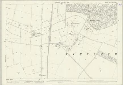 Suffolk XXXIII.11 (includes: Ampton; Culford; Fornham St Genevieve; Ingham; Timworth) - 25 Inch Map