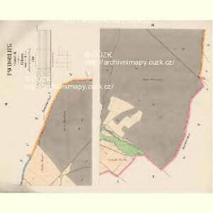 Pschoblick (Pssowlk) - c6272-1-003 - Kaiserpflichtexemplar der Landkarten des stabilen Katasters