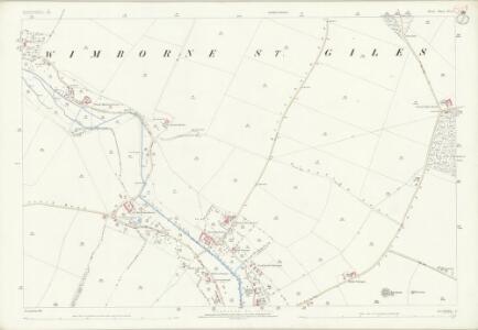 Dorset XVI.5 (includes: Wimborne St Giles) - 25 Inch Map