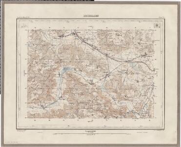 Topographischer Atlas der Schweiz (Siegfried-Karte): Den Kanton Zürich betreffende Blätter: Blatt 71: Bichelsee