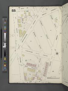 Bronx, V. 14, Plate No. 55 [Map bounded by E. 163rd St., Dawson St., E. 156th St., Prospect Ave.]