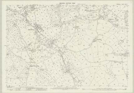 Cornwall LXVIII.7 (includes: Ludgvan; Towednack) - 25 Inch Map