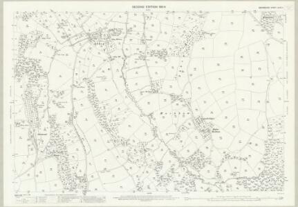 Devon XLVII.11 (includes: Clayhidon; Dunkeswell; Hemyock) - 25 Inch Map