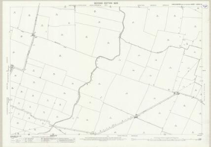 Lincolnshire LXXXVI.13 (includes: Brant Broughton and Stragglethorpe; Carlton Le Moorland; Leadenham; Navenby; Welbourn) - 25 Inch Map