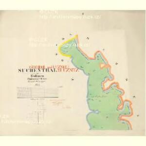 Suchenthal - c7551-1-001 - Kaiserpflichtexemplar der Landkarten des stabilen Katasters