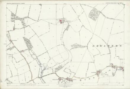Suffolk LXXXIX.1 (includes: Erwarton; Harkstead; Shotley) - 25 Inch Map