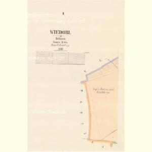 Wiedobl - c8572-1-002 - Kaiserpflichtexemplar der Landkarten des stabilen Katasters
