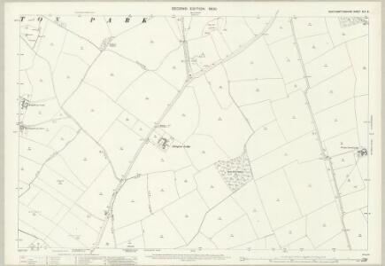 Northamptonshire XLV.2 (includes: Boughton; Northampton; Weston Favell) - 25 Inch Map