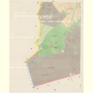 Podluh (Podluhy) - c5903-1-004 - Kaiserpflichtexemplar der Landkarten des stabilen Katasters