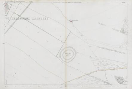 Wiltshire LXVII.1 (includes: Idmiston; Winterbourne) - 25 Inch Map