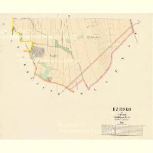 Rzibsko - c2393-1-002 - Kaiserpflichtexemplar der Landkarten des stabilen Katasters