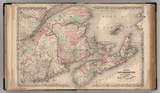 New Brunswick, Nova Scotia, Prince Edward Island, and Cape Breton Inland.