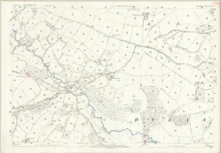 Herefordshire XLIV.6 (includes: Abbey Dore; Dulas; Longtown; St Margarets) - 25 Inch Map