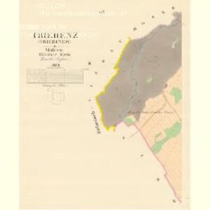 Triebenz (Triebinek) - m0246-1-002 - Kaiserpflichtexemplar der Landkarten des stabilen Katasters