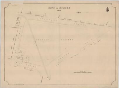City of Sydney, Sheet P1, Sept. 1886