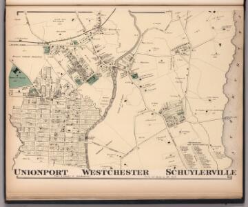 Unionport, Westchester and Schuylerville, New York.