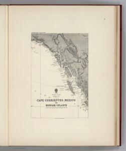 Facsimile:  Pacific Ocean Eastern Part (portion), Cape Corrientes, Mexico to Kodiak Island..