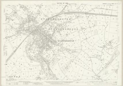 Yorkshire CLIV.12 (includes: Knaresborough Outer; Knaresborough) - 25 Inch Map