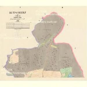 Kutscherz - c3684-1-001 - Kaiserpflichtexemplar der Landkarten des stabilen Katasters