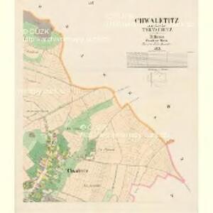 Chwaletitz - c2687-1-003 - Kaiserpflichtexemplar der Landkarten des stabilen Katasters