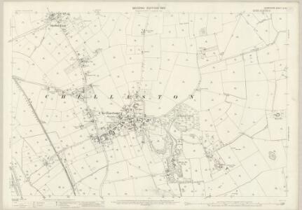 Derbyshire LV.10 (includes: Alvaston and Boulton; Aston upon Trent; Chellaston; Elvaston; Sinfin Moor; Swarkestone) - 25 Inch Map
