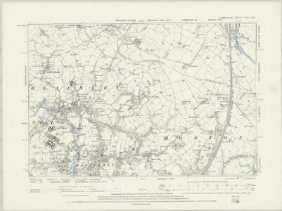 Lancashire XCVI.SW - OS Six-Inch Map