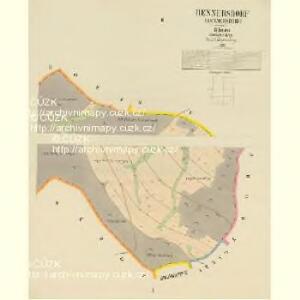 Hennersdorf - c1599-1-001 - Kaiserpflichtexemplar der Landkarten des stabilen Katasters