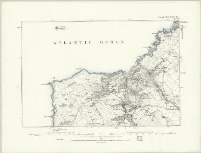 Cornwall XLVI.SW - OS Six-Inch Map
