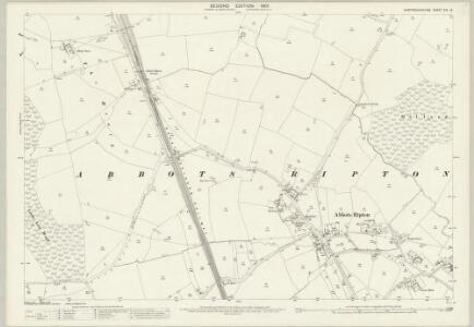 Huntingdonshire XIV.13 (includes: Abbots Ripton; The Stukeleys) - 25 Inch Map