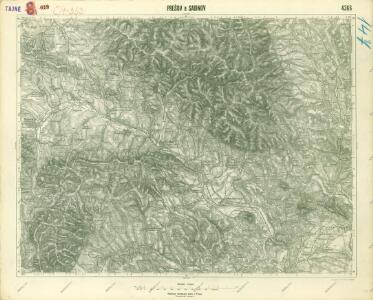 III. vojenské mapování 4366