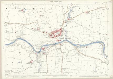 Yorkshire CXII.3 (includes: Bentham; Burton In Lonsdale) - 25 Inch Map