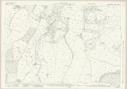Herefordshire XXXIX.12 (includes: Aconbury; Callow; Dinedor; Grafton; Lower Bullingham) - 25 Inch Map