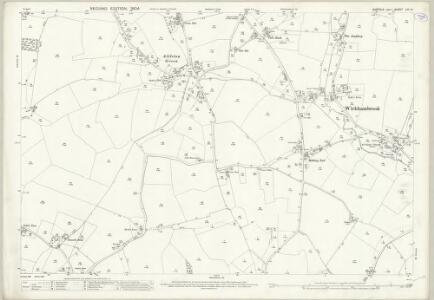 Suffolk LIII.14 (includes: Cowlinge; Denston; Stradishall; Wickhambrook) - 25 Inch Map