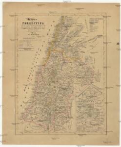 Karte von Palestina