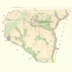 Jungfer Rossiczka (Panenka Rossiczka) - m2223-1-002 - Kaiserpflichtexemplar der Landkarten des stabilen Katasters