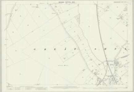 Cambridgeshire XLVII.14 (includes: Cambridge; Great Shelford; Haslingfield; Hauxton) - 25 Inch Map