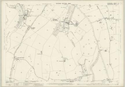 Oxfordshire II.13 (includes: Alkerton; Hornton; Ratley and Upton; Shenington; Tysoe) - 25 Inch Map