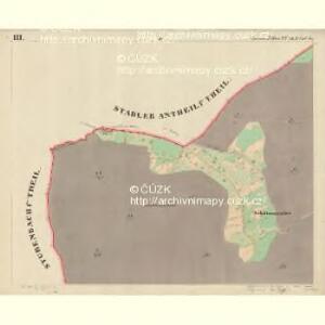 Chinitz - Tettau - c8557-1-003 - Kaiserpflichtexemplar der Landkarten des stabilen Katasters