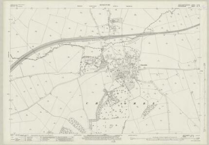 Northamptonshire LVIII.2 (includes: Chalcombe; Wardington) - 25 Inch Map