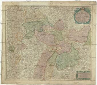 Landskarte zum Schauplatz des Kriegs der Röm. Kaisers. Maje. und dero hohen alliirten am Rhein