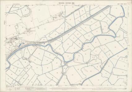 Kent XXXVI.7 (includes: Chislet; Stourmouth; Wickhambreux) - 25 Inch Map