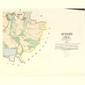 Augezd - c8234-1-003 - Kaiserpflichtexemplar der Landkarten des stabilen Katasters