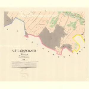 Alt Langwasser - m0453-1-006 - Kaiserpflichtexemplar der Landkarten des stabilen Katasters