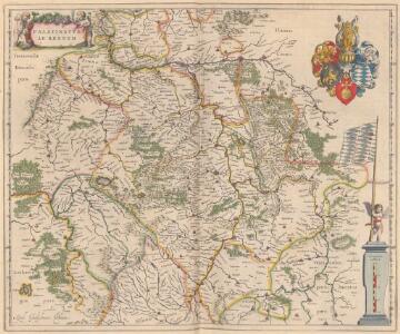 Palatinatus Ad Rhenum [Karte], in: Theatrum orbis terrarum, sive, Atlas novus, Bd. 1, S. 257.