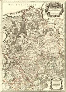 Le Cercle de Westphalie divisé en tous ses Estats et Souverainetés