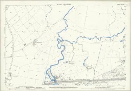 Surrey XII.6 (includes: East Molesey; Esher; Thames Ditton; Walton Upon Thames) - 25 Inch Map